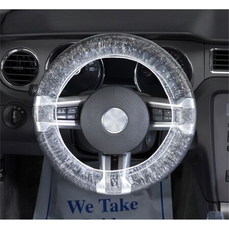 Petoskey Plastics 100-Pk Steering Wheel Covers - Double Band FB-P9933-25